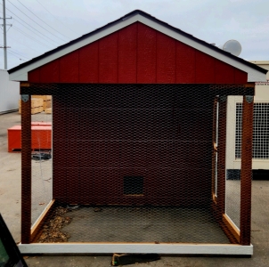 *Brand New* 8'x10' Red Chicken Coup- Fully Assembled And Ready To Go