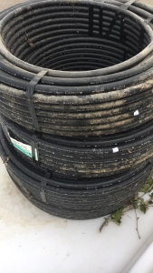 (4) 3/4” Cenflo HDPE 200psi Tubing