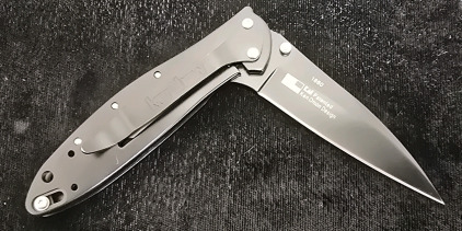 Black Kershaw Ken Onion Design Pocket Knife