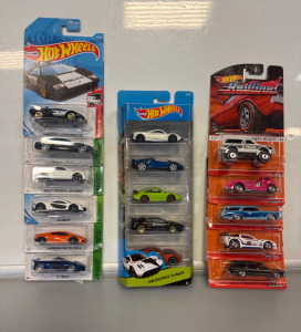 Variety Of Hot Wheels