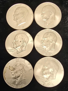 (6) Ike Dollars