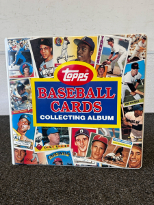 Binder With (70+) Pages Of Collectible Baseball Cards