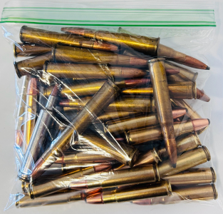Bag Of Mixed Ammo: 303 Brit, .35 REM, 25 Auto and More