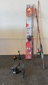 Zebco, Shakespeare, And Eagle Claw Fishing Pools