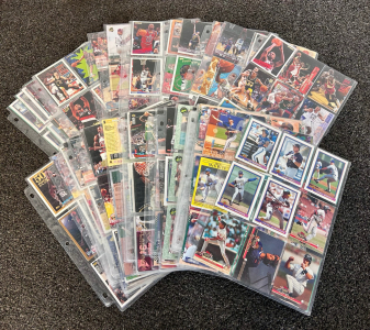 Large Collection Of Sports Cards Includes : Baseball, Basketball and Football