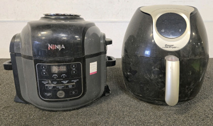 Ninja Foodi 10-in-1 6.5-Quart Pro Pressure Cooker Air Fryer Multicooker, Power Air Fryer XL(Cut Cord)