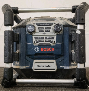 Bosch Power Box PB360S Job Site Radio Subwoofer Charger Station