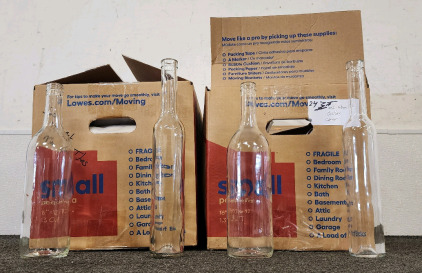20 750ml Wine Bottles And 24 375ml Wine Bottles.