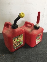 (2) 2-Gallon Gas Cans