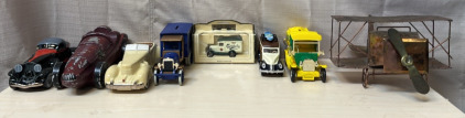 Collection of Vintage Model Vehicles