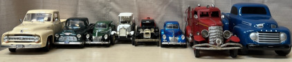 Collection of Vintage Model Trucks