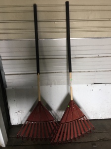 (2) Yard Rakes