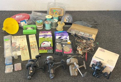 Fishing Reels, Line, Fishing Hooks, Lures & More