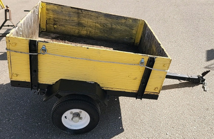 Small Single Axle Trailer Custom Made