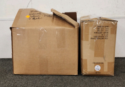 (2) Boxes of Vases, Wine Glasses, Mugs And More.