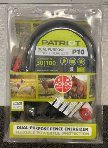 Patriot P10 Dual Purpose Fence Energizer