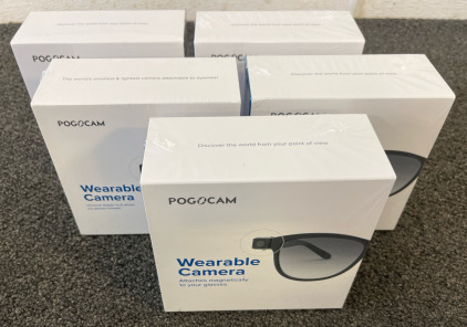 (5) Pogocam Wearable Cameras