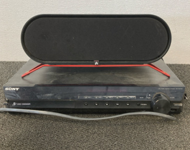 Aperion ARIS Wireless Window Speaker & Sony DVD System