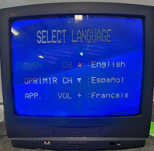 Panasonic Select Series AG-513C PRO LINE Monitor/Recorder (VHS) TV