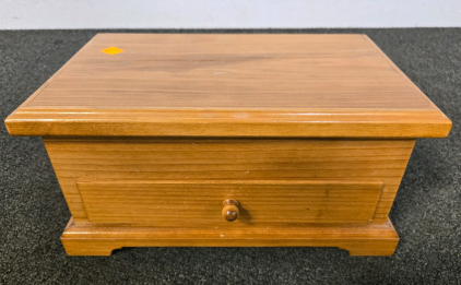 Small Wooden Jewelry Box