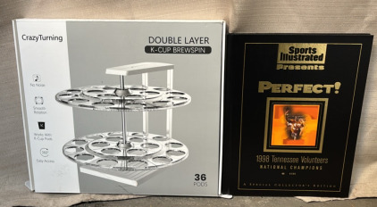 Sports Illustrated &ldquo;Perfect!&rdquo; Collector&rsquo;s Edition Book & Double Layer K-Cup Brewspin