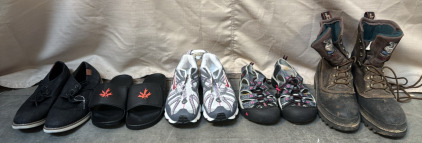 (5) Pairs of Various Footwear