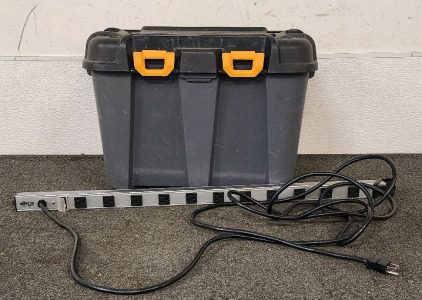 Ezy Storage Box And A Tripp-Lite Extention Cord