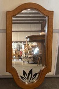 Oak Framed Mirror