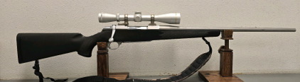 Browning A-Bolt .30-06 SPRG Bolt Action Rifle, Leupold VX-2 3-9x40 Scope, Stainless Steel Model With Soft Case-- 09531NT8S7
