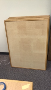 (14) 36” x 48” Bulletin Boards