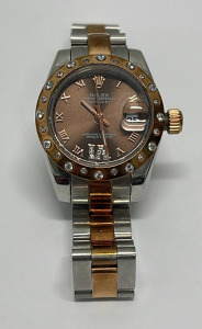 Ladies Rolex Oyster Perpetual Datejust Watch (Unverified)