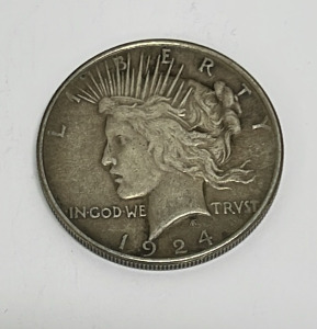 1924 Silver Peace Dollar