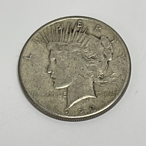 1922 Silver Peace Dollar