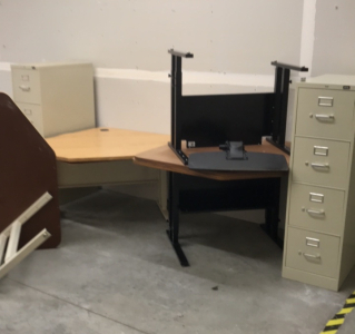 (4) Computer Desks And More