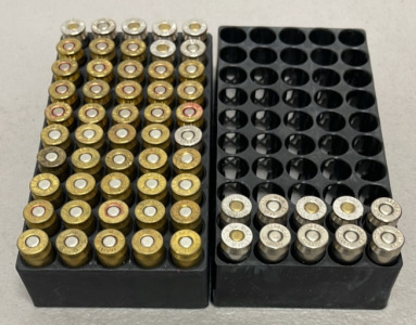 (60) Rounds 45 Caliber Ammunition Cartridges (Various Brands)