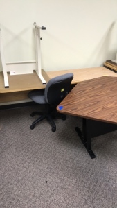 Long Wood Desk And More