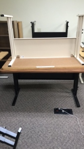 (2) Large Wood Tables