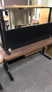 (2) Wood Desks And More