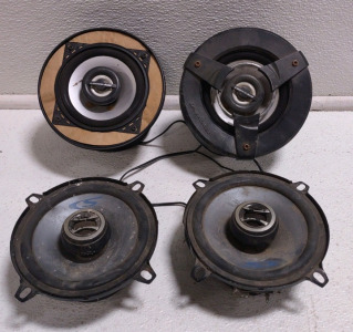 (2) 5&frac12;" Lightning Audio Car Speakers & (2) 6" Alpine SPS-13C2 Car Speakers