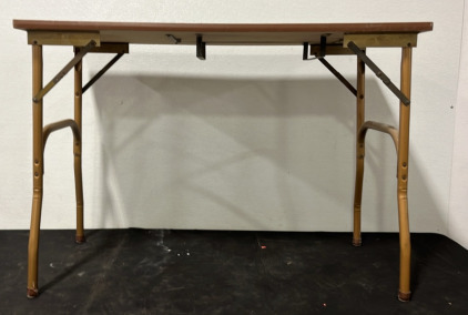 (1) Folding Table w/ Sewing Machine Cut Out