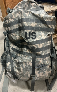 MILITARY TACTICAL BACKPACK w/ MRE