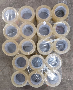 (18) Clear Packing Tape Rolls - Impackt