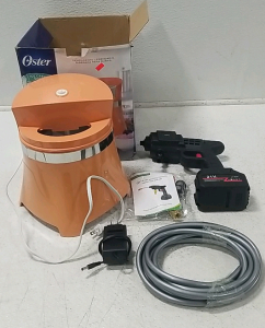 Electric Car Washing Machine Set, Oster Ice Cream Maker