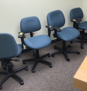 (4) Office Chairs and More