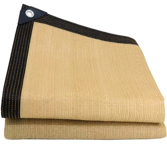 (2) 98% Yellow Shade Cloth - 13'x16'