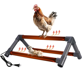 (1) H&G Lifestyles Heated Chicken Perch - 21.65"x7.87"