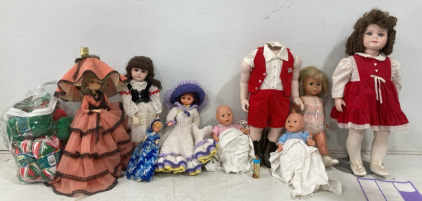 Antique HomeMade Dolls & More!