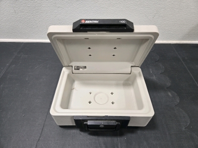 Sentry 1100 Personal Safe w/ Carry Handle 14&frac14;" x 9⅝" (No Key Included)