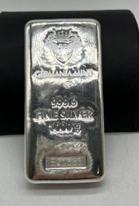 1000 Gram Fine Silver Bar