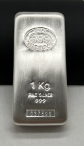 1 Kg Fine Silver Bar